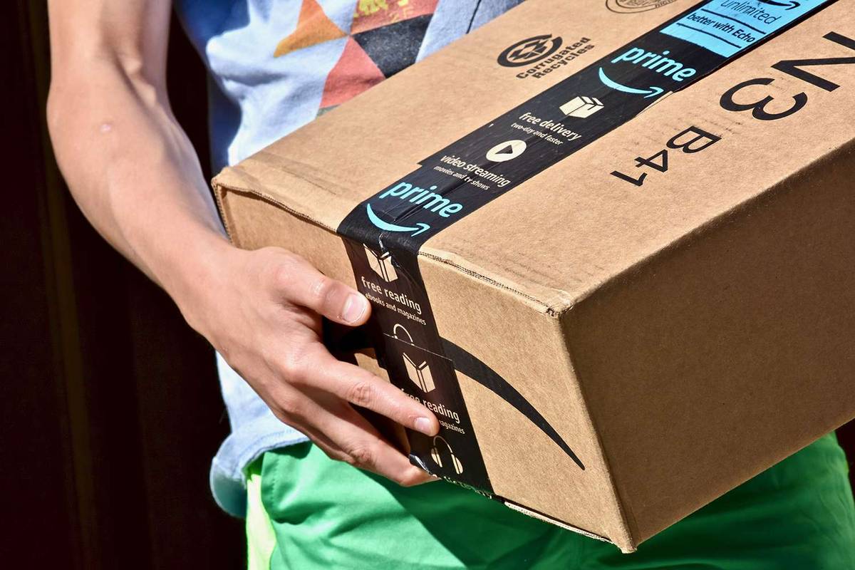Pierwsze pudełko Amazona