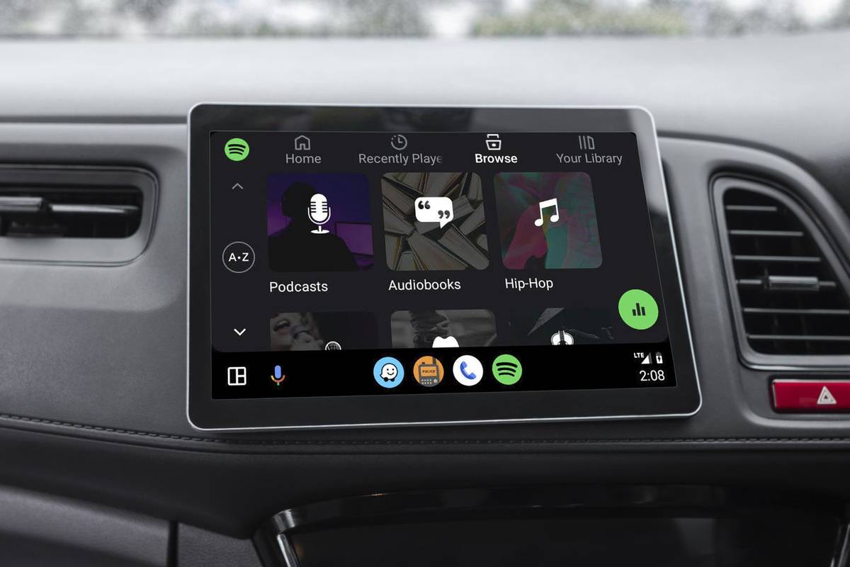 aplikácia spotify pre Android auto