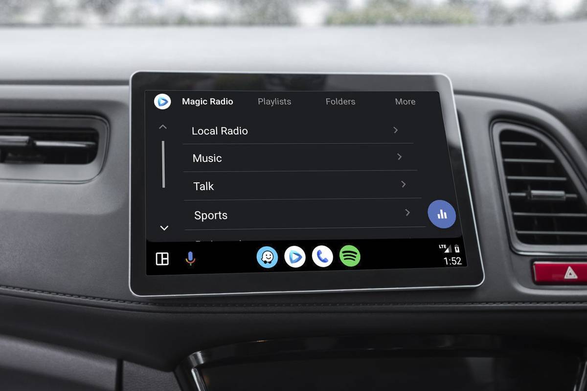 cloudplayer Android auto -sovellus