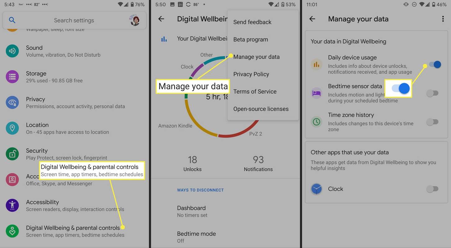 Thiết lập Digital Wellbeing trên Android 10.