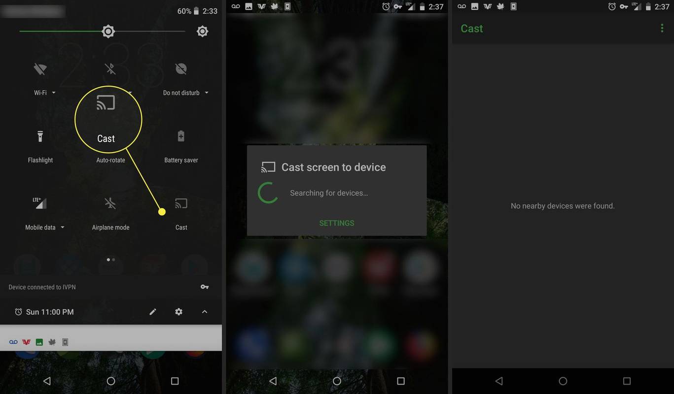 Prenos rýchlych nastavení systému Android