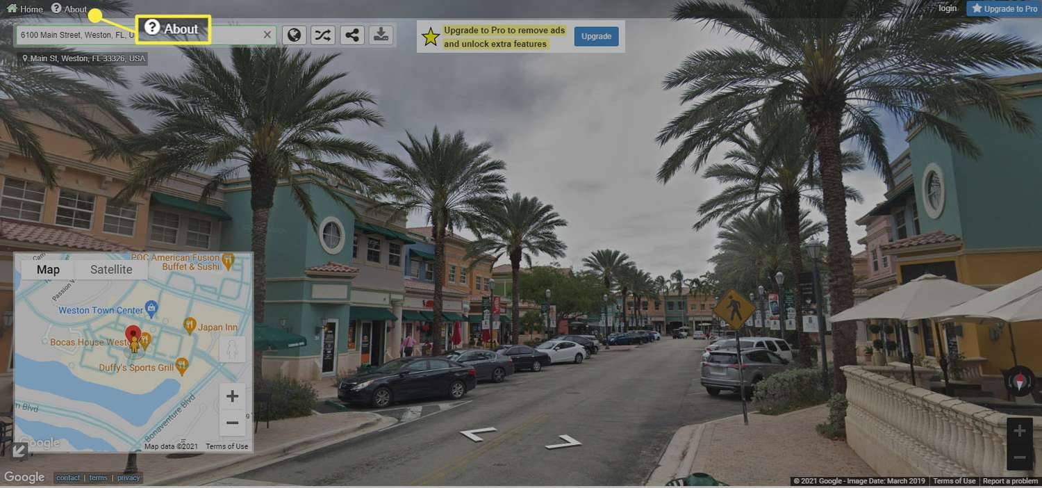 Street View instantané - À propos