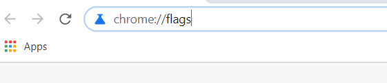 Pengaturan Bendera Chrome