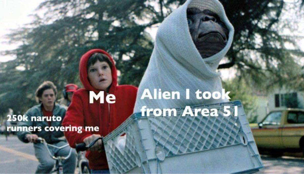 Area 51 raid meme