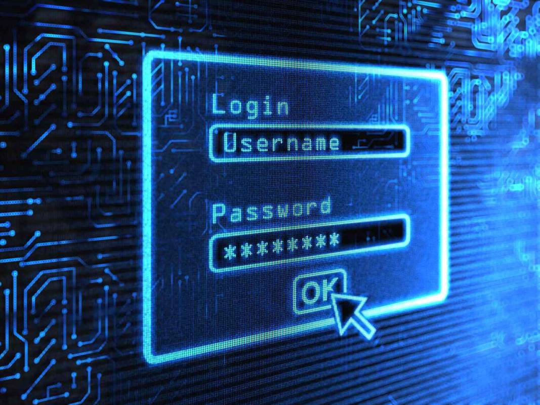 Pag-login at password prompt paglalarawan