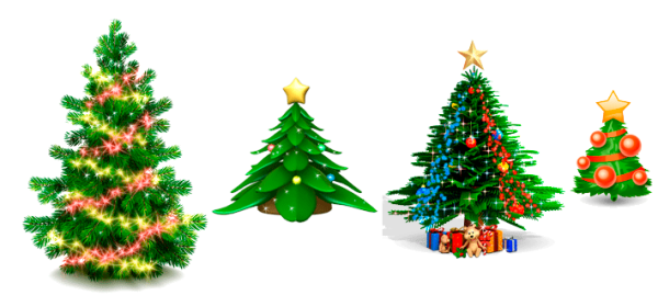 أشجار عيد الميلاد 2014