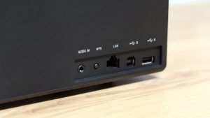 Αναθεώρηση Sony SRS-X99: Συνδέσεις