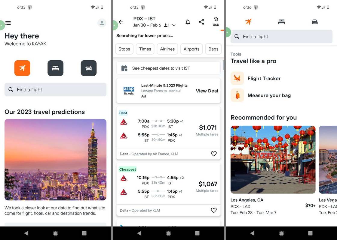 Aplikasi kayak untuk Android
