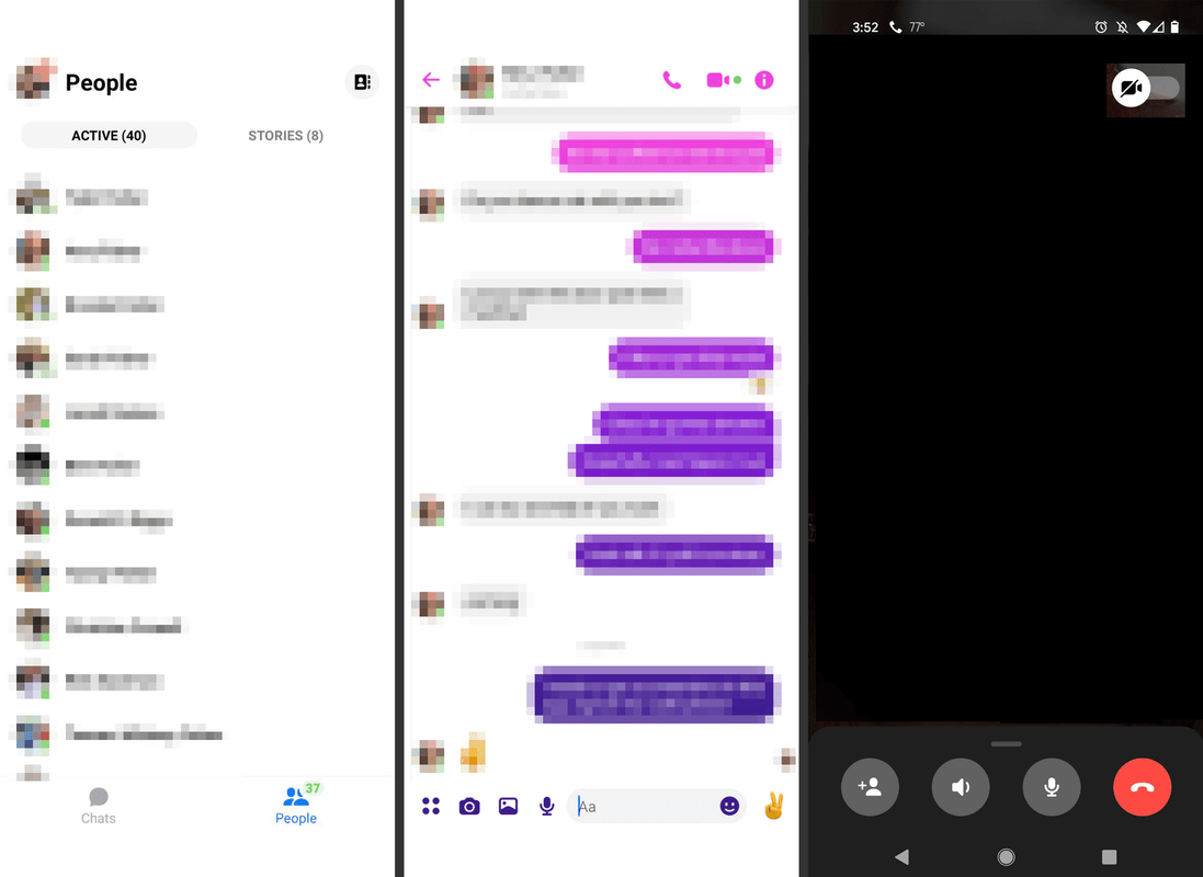 Bezpłatna rozmowa telefoniczna przez Facebook Messenger na Androidzie