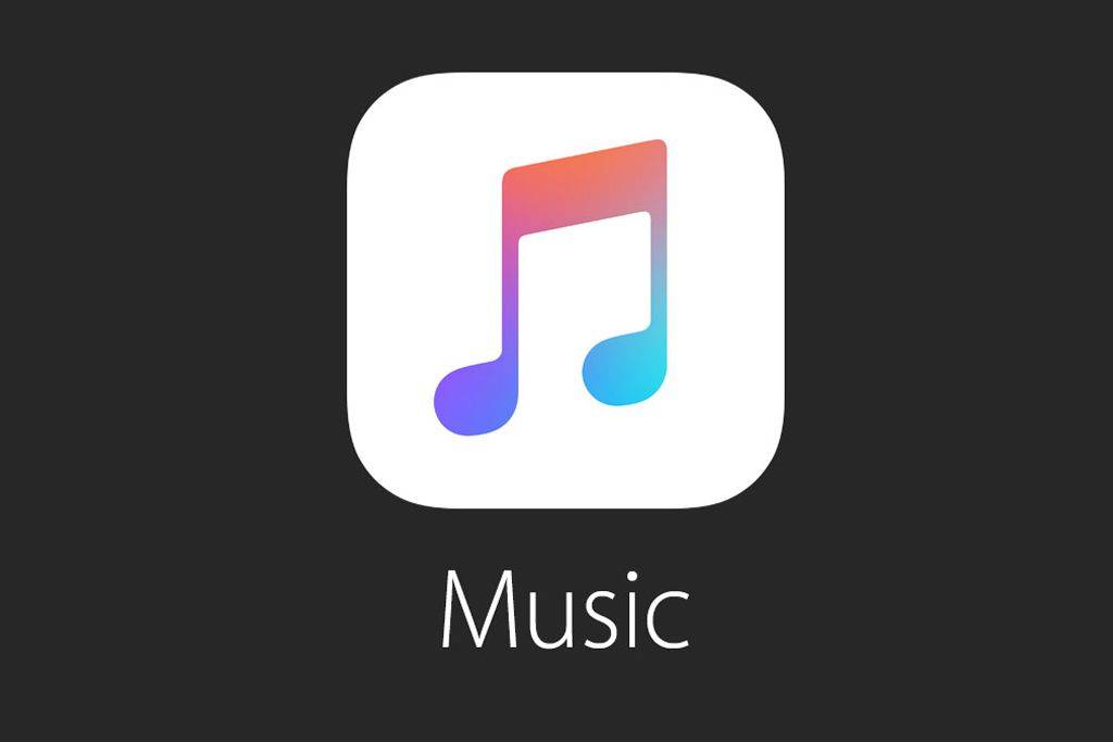 Apple μουσική λογότυπο