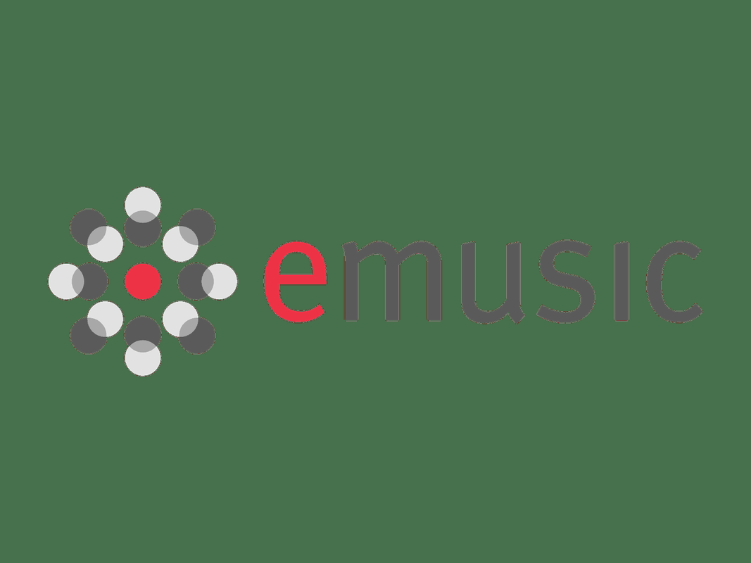 eMusic 음악 다운로드 서비스 로고