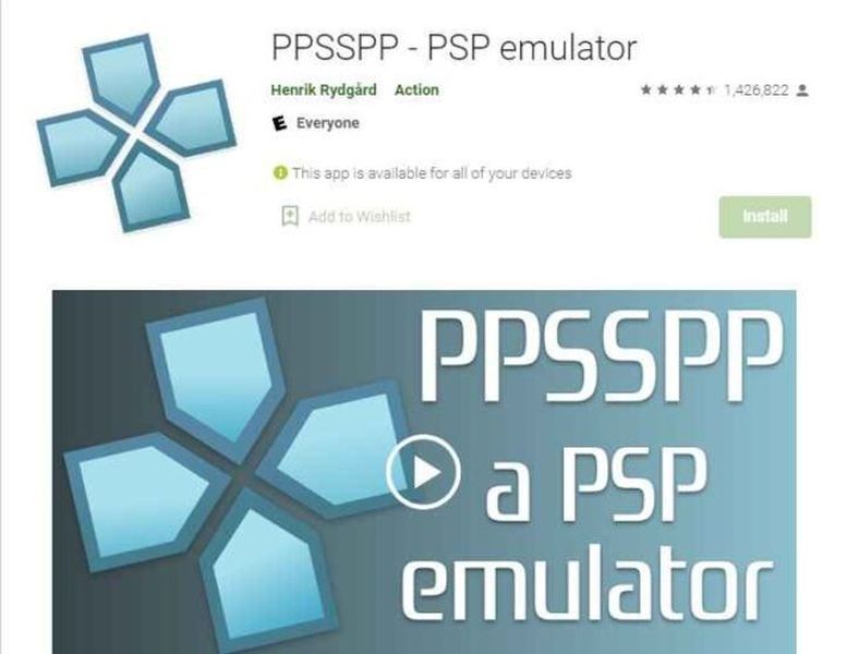 PPSSPP PSP-emulator