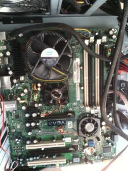 CPU di dalam bersih
