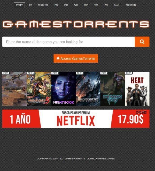 site de torrents de jeux pour télécharger des jeux pc