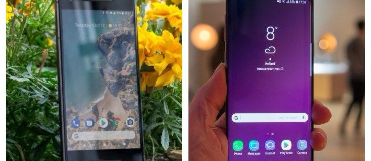 Samsung Galaxy S9 vs Google Pixel 2 : 어떤 Android 강국이 가장 좋습니까?