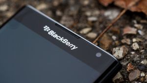 Преглед на BlackBerry Priv: Лого на BlackBerry