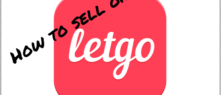 LetGo에서 판매하는 방법