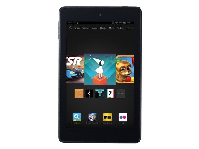 Amazon Fire HD 6 review - voorkant