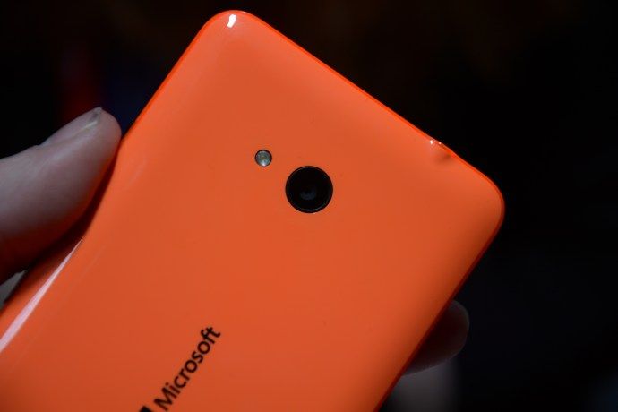 Microsot Lumia 640 - fotoaparát
