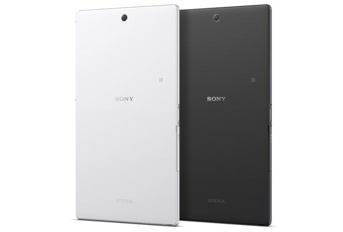Sony Xperia Z3 Tablet Compact는 흰색 또는 검정색으로 만 제공됩니다.