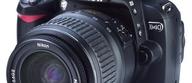 „Nikon D40“ apžvalga