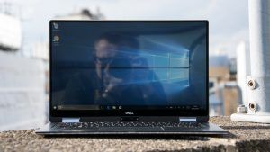 Dell XPS 13 2-in-1 frontale