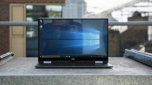 Dell XPS 13 2-in-1 no priekšpuses