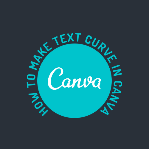 วิธีสร้างเส้นโค้งข้อความใน Canva