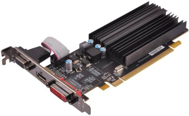 XFX AMD Radeon HD 5450 videokaart.