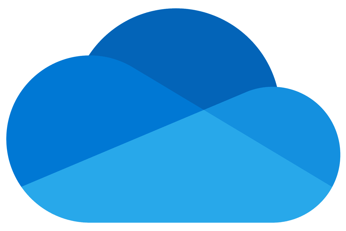Το λογότυπο του Microsoft OneDrive