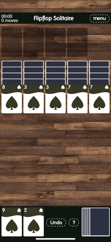 Flip flop solitaire