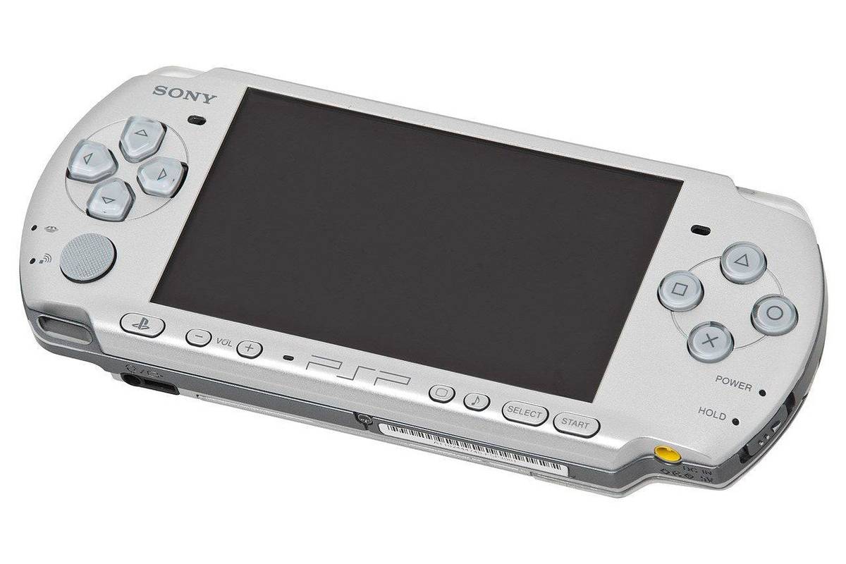 Model Sony PSP.