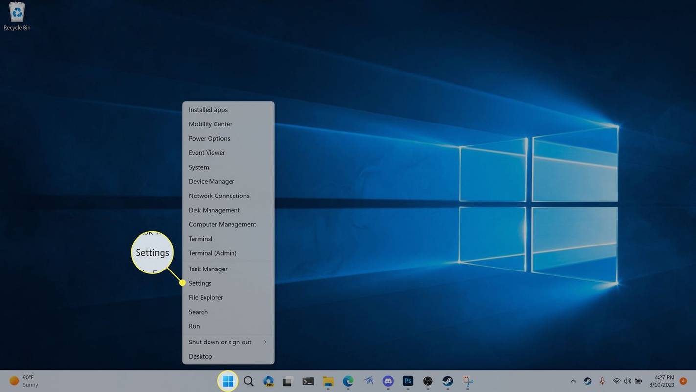 Configuració destacada a Windows 11.