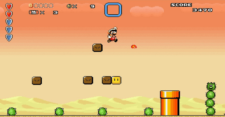 Στιγμιότυπο από το Super Mario 2 Epic Dream Machine