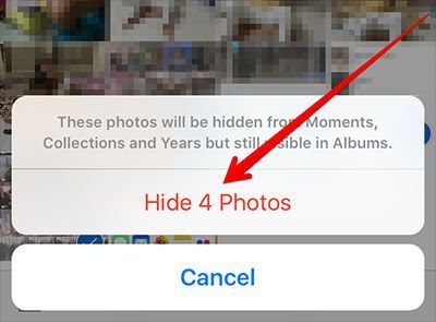 Kuinka piilottaa valokuvat / sovellukset / viestit iPhone 6S: ssä