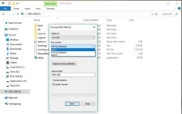 Ako opraviť chyby „súbor je príliš veľký pre cieľový súborový systém“ v systéme Windows2