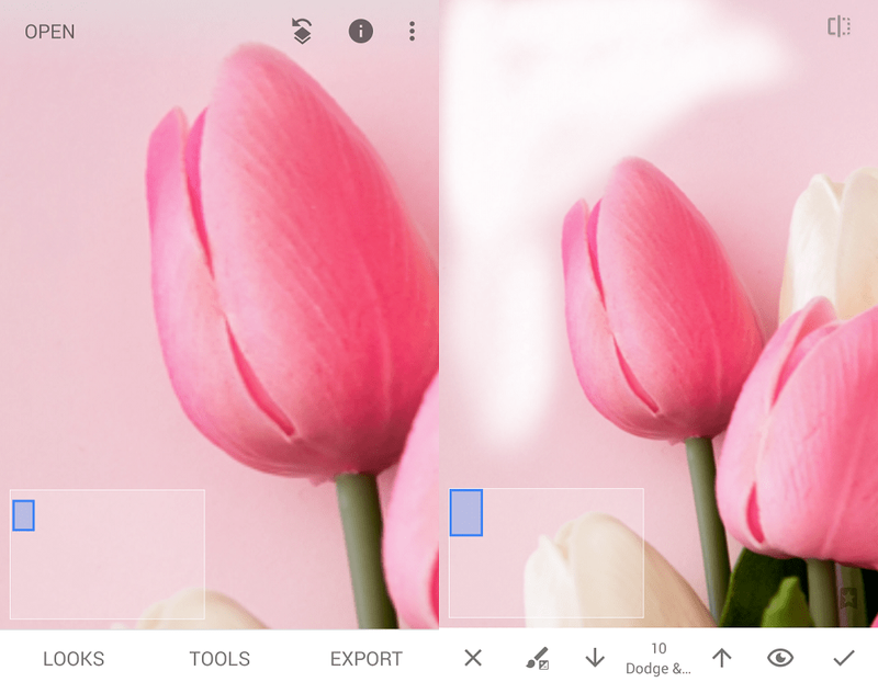 Πώς να αφαιρέσετε το Background Snapseed