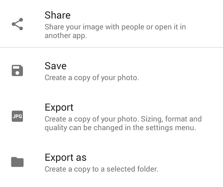 Poista tausta Snapseed-mobiilisovelluksesta