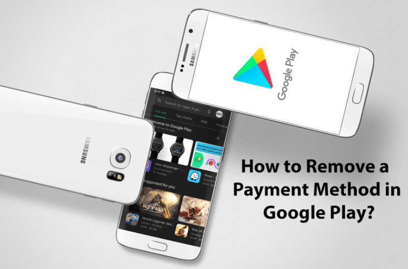Een betaalmethode verwijderen in Google Play