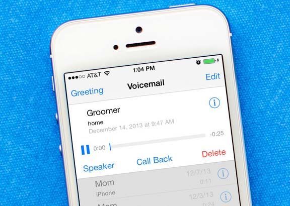 Slik konfigurerer du talepost på iPhone 6S