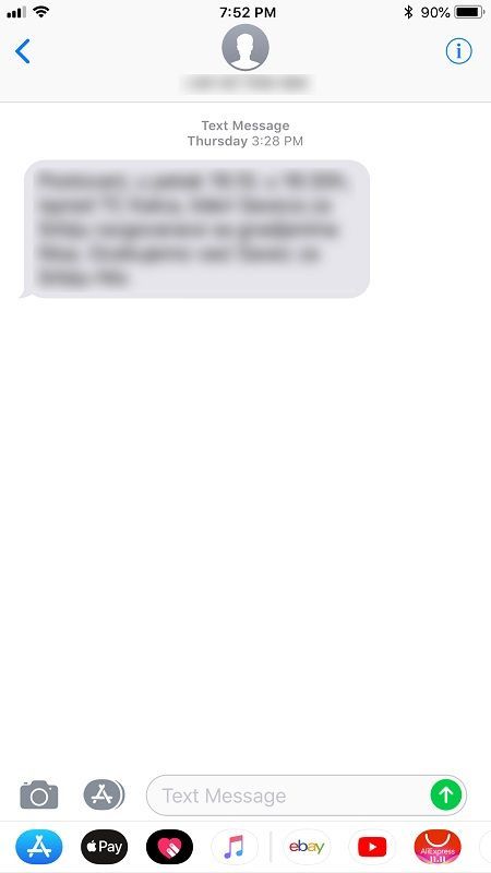 iPhone XS - Com bloquejar missatges de text