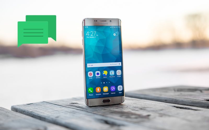 Galaxy S7에서 기본 SMS/문자 메시지 앱을 변경하는 방법