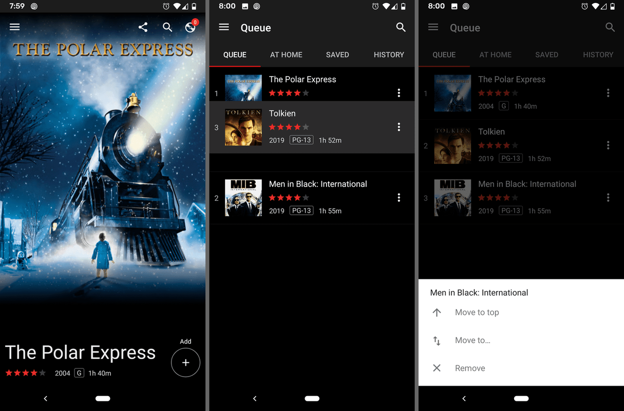DVD Netflix Android-sovellus