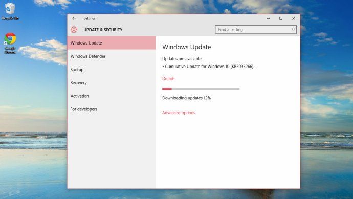 update_windows_10_ مشکلات