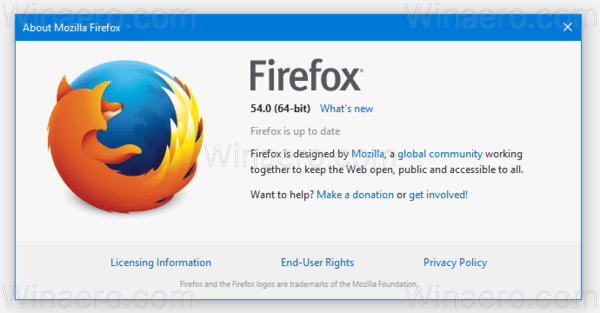 „Firefox 54“