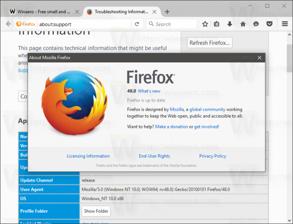 „Firefox 48“