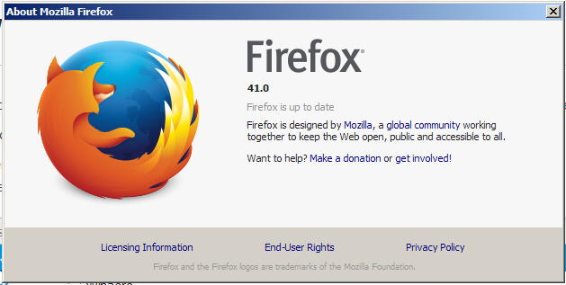 „Firefox 41“