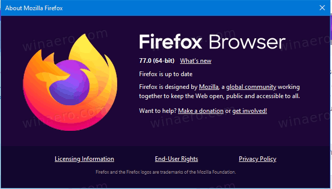 „Firefox 77“