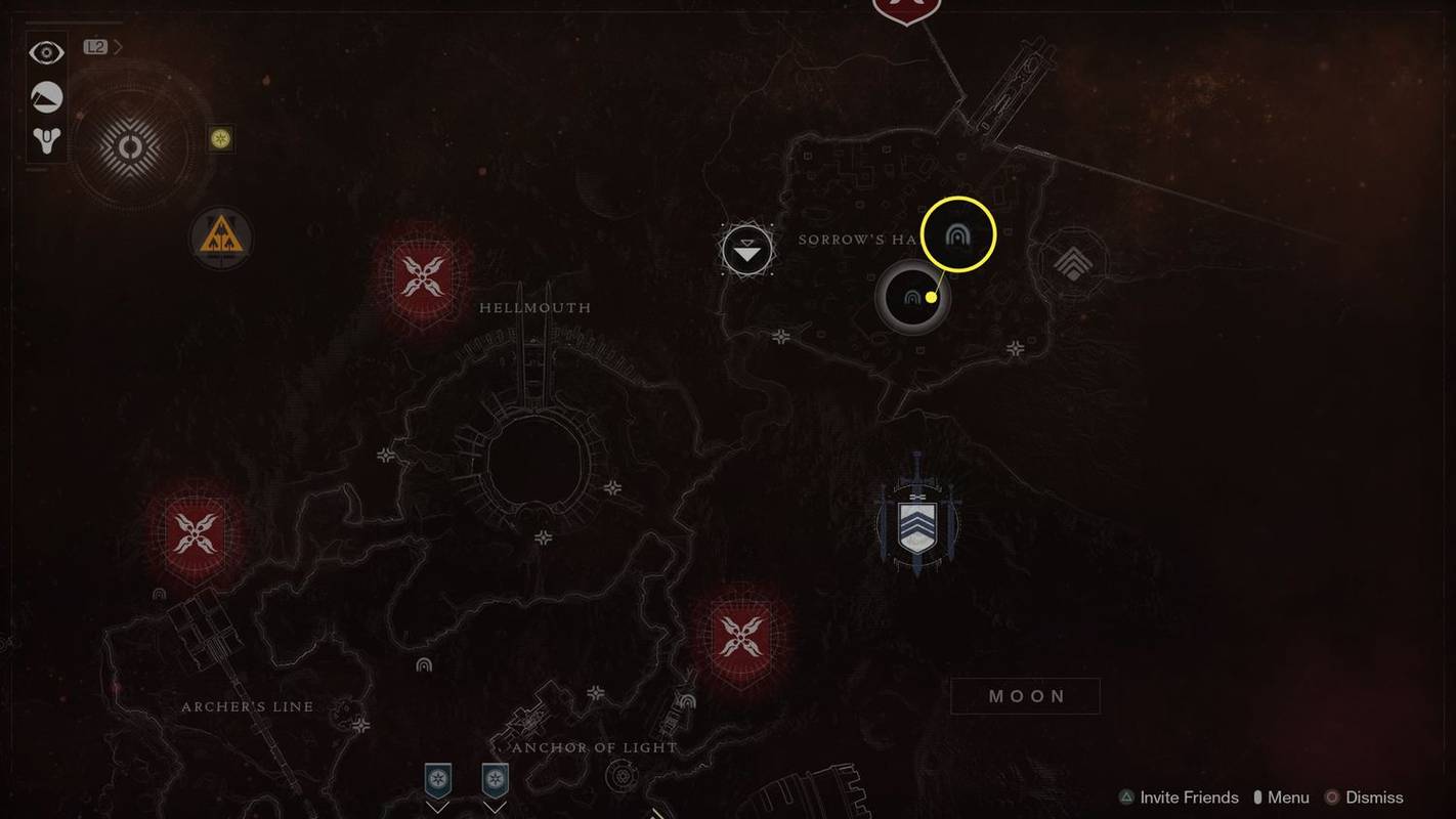 K1 Revelation Lost Sector-locatie in Destiny 2