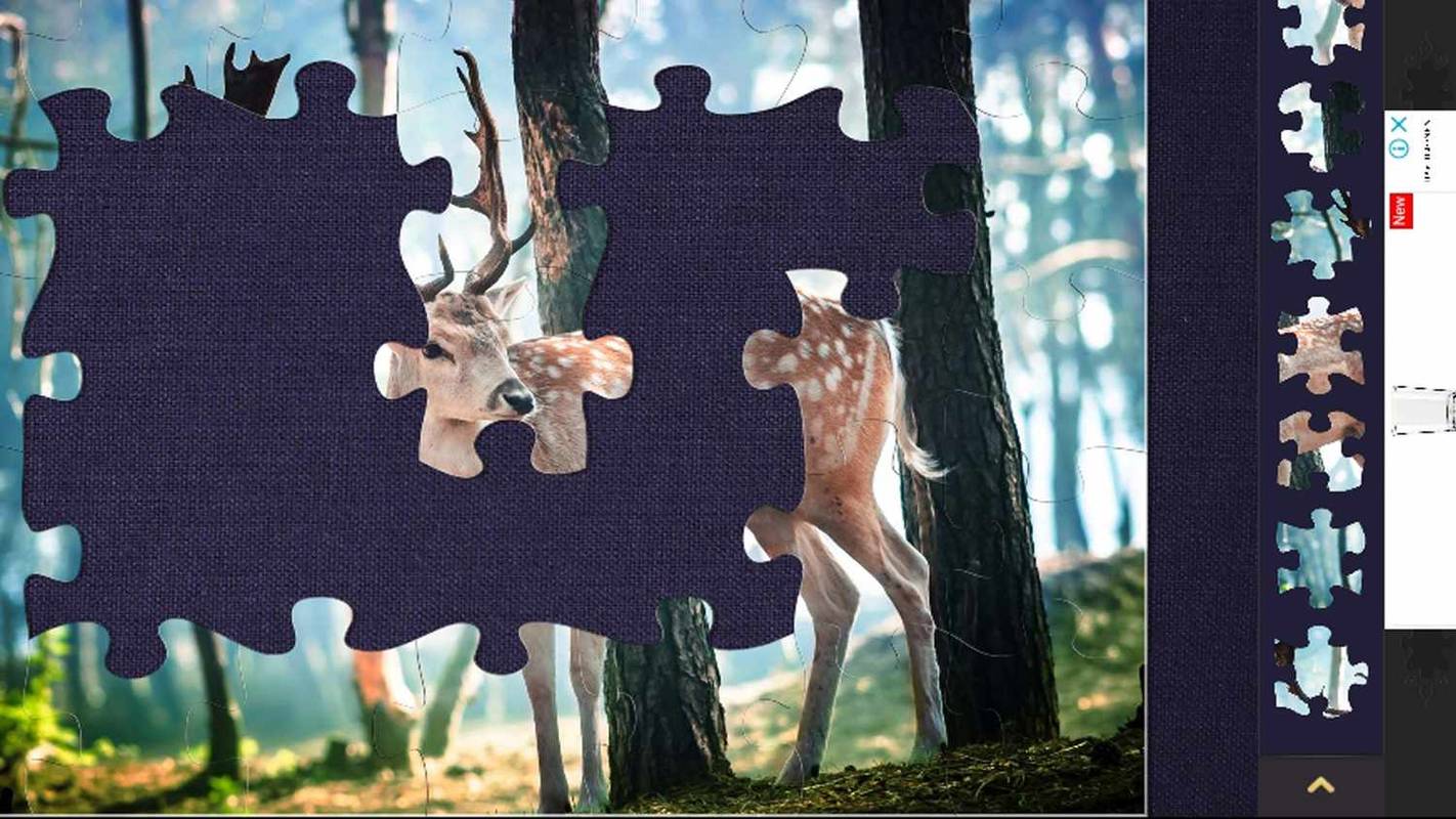 אפליקציית פאזלים מקוונת בחינם של Magic Jigsaw Puzzles באנדרואיד.